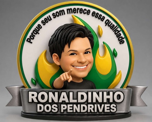 Logo Ronaldinho dos Pendrives